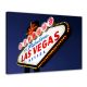 Las Vegas - Foto print op canvas