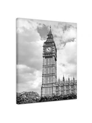 Big Ben London UK - Foto print op canvas