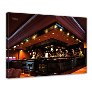 Bar - Foto print op canvas