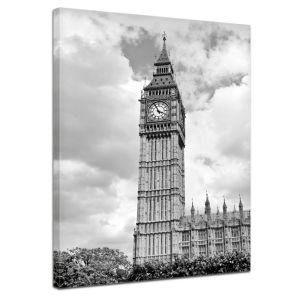 Big Ben London UK - Foto print op canvas