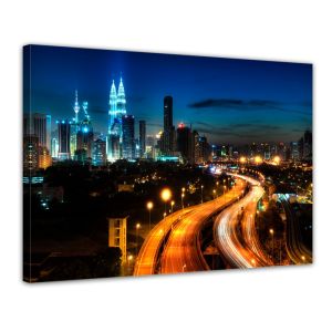 Kuala Lumpur - foto print op canvas