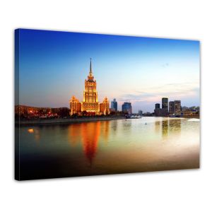 Moskou - Rusland - Foto print op canvas