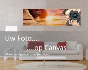 Canvas print Foto-afbeelding naar wens Panorama formaat