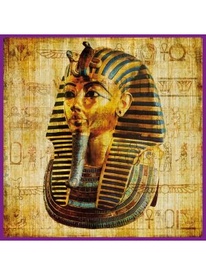 Foto print op canvas Farao op Papyrus