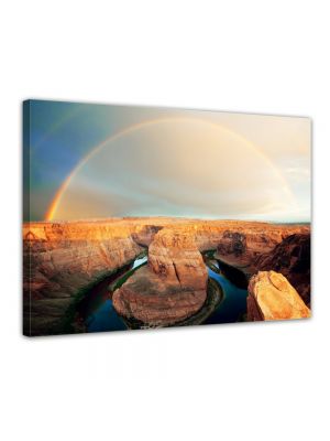 Horseshoe Bend - Arizona - Foto print op canvas